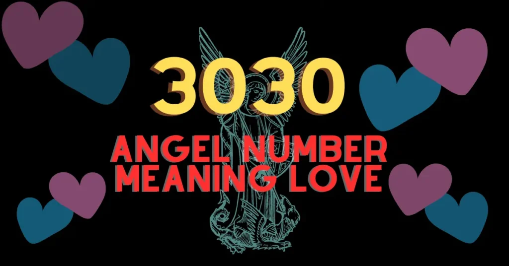 3030 angel number meaning love 