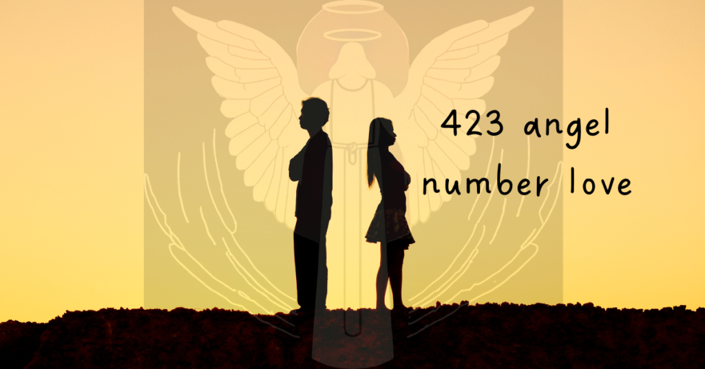 423 angel number love