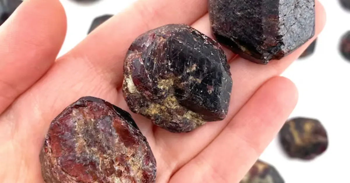 Unveiling the Charm of Raw Garnet