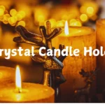 Radiant Aura Crystal Candle Holder