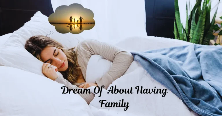 Dream Of About Having Family