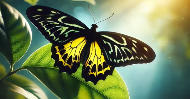 Black and Yellow Butterfly Meaning