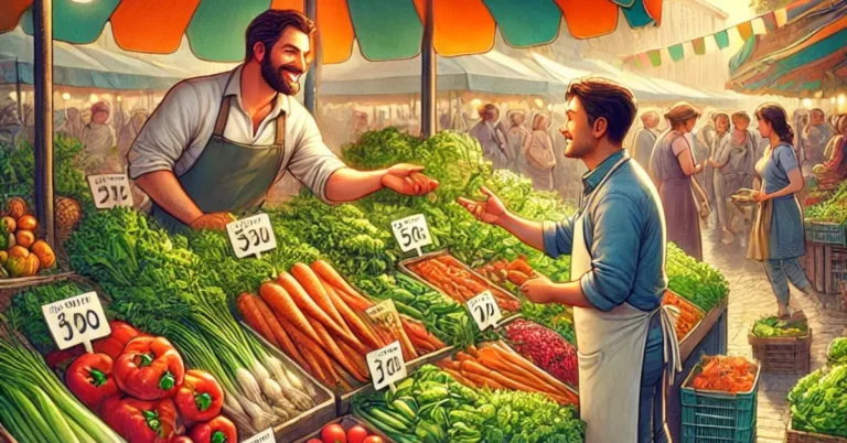 Sold Vegetables in My Dream