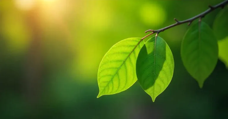 almond shaped leaves