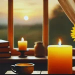 yellow candle