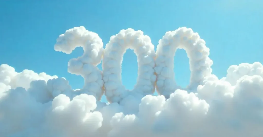 The current image has no alternative text. The file name is: 300-Angel-Number.webp