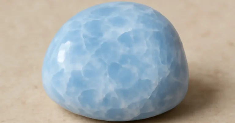 Blue Calcite Crystal